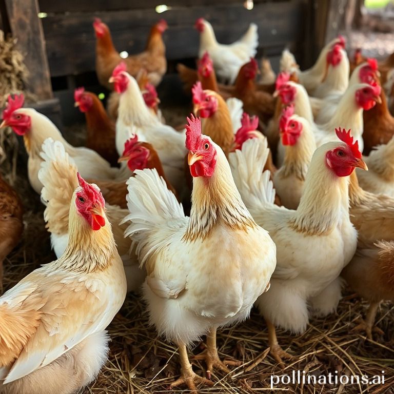 how often do chickens poop